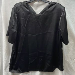 C W classics satin blouse ladies sz 20w 12/30/23